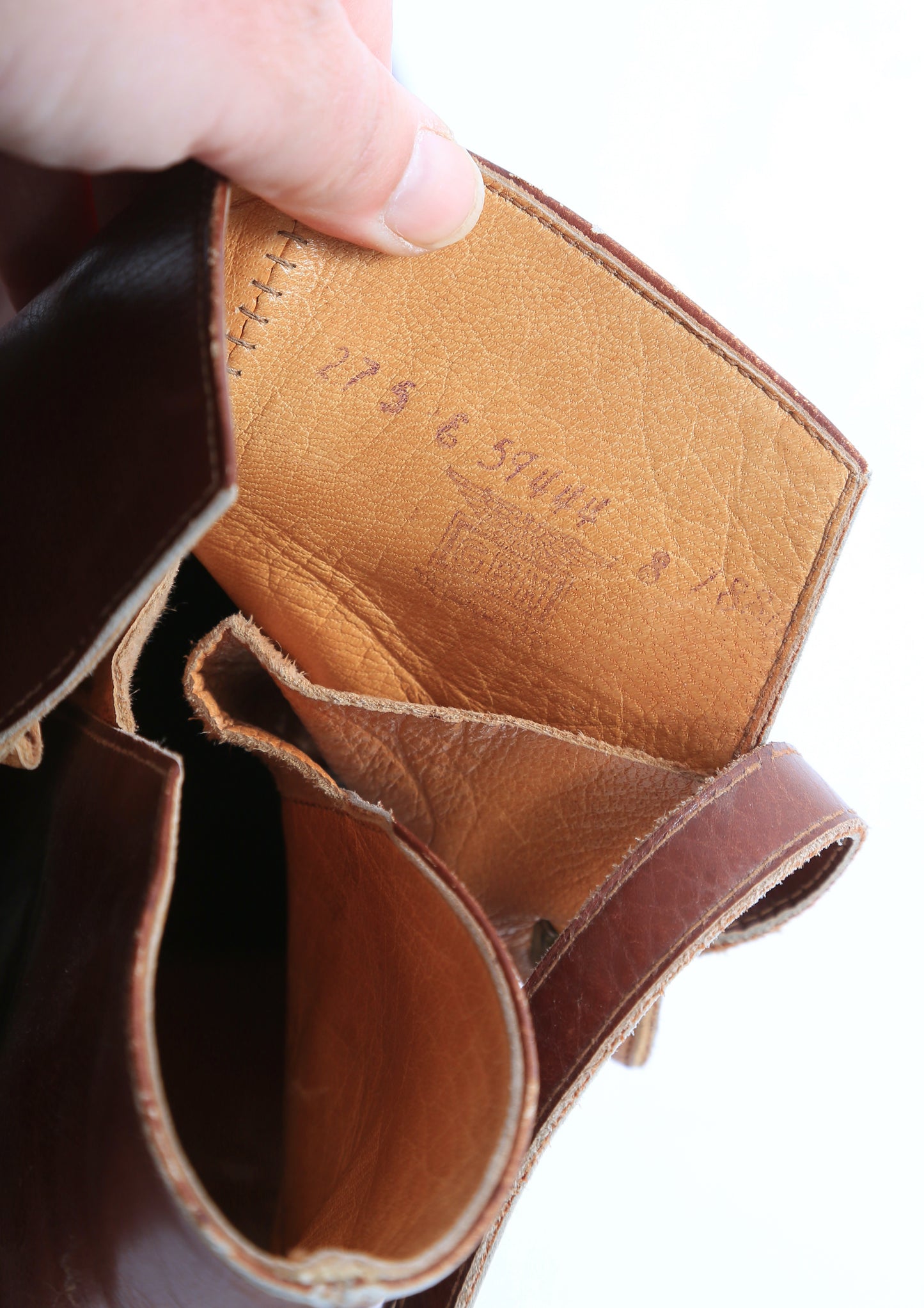 Vintage Men's Jodhpur brown leather boots
