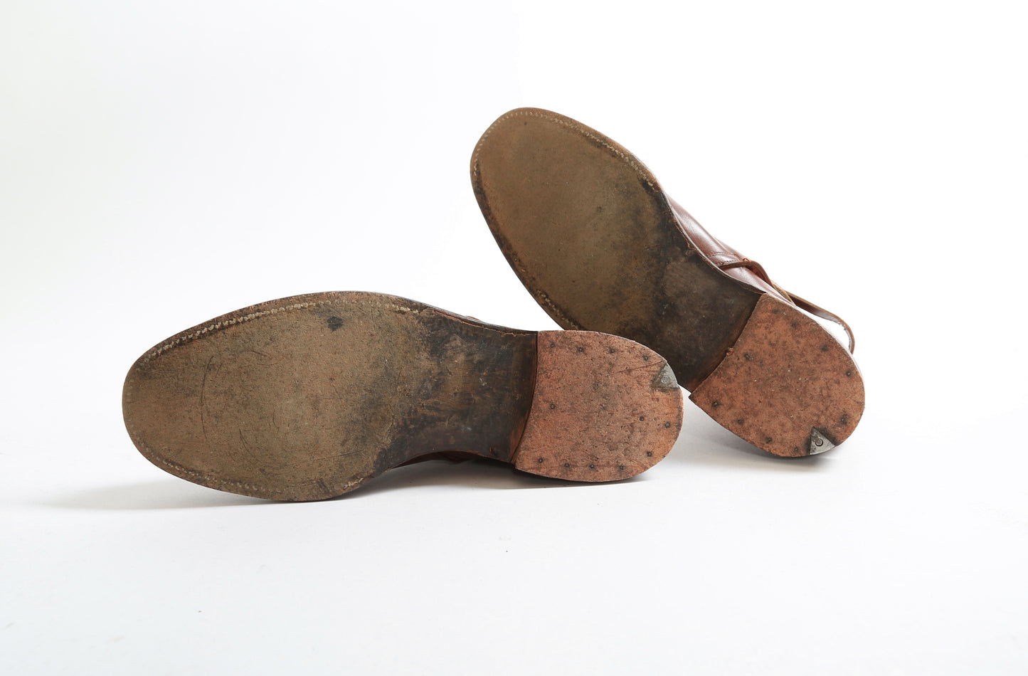 Vintage Men's Jodhpur brown leather boots