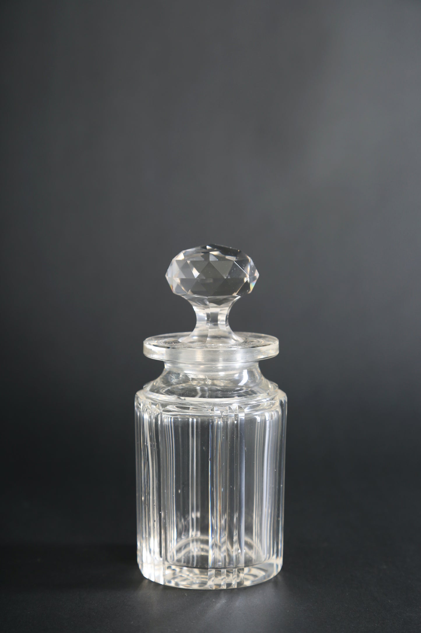 Antique 19th Century French Baccarat Crystal Perfume bottle Whiskey bottle