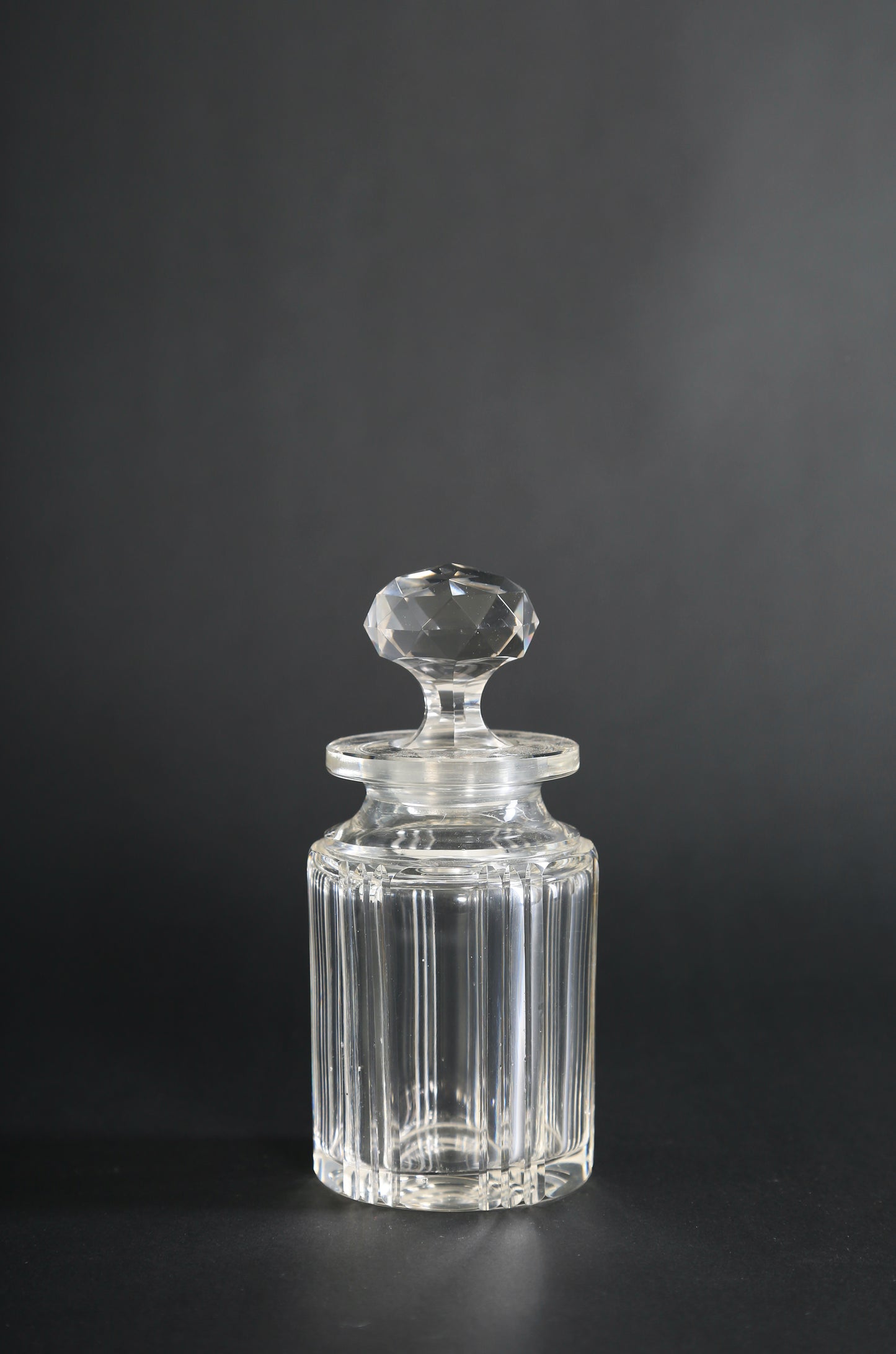 Antique 19th Century French Baccarat Crystal Perfume bottle Whiskey bottle