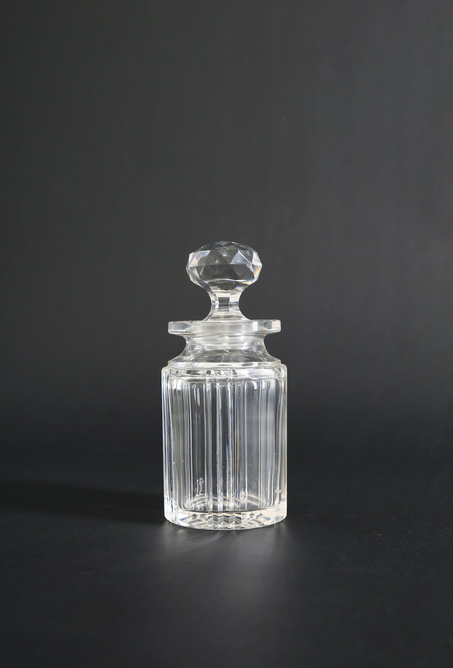 Antique 19th Century French Baccarat Crystal Perfume bottle Whiskey bottle