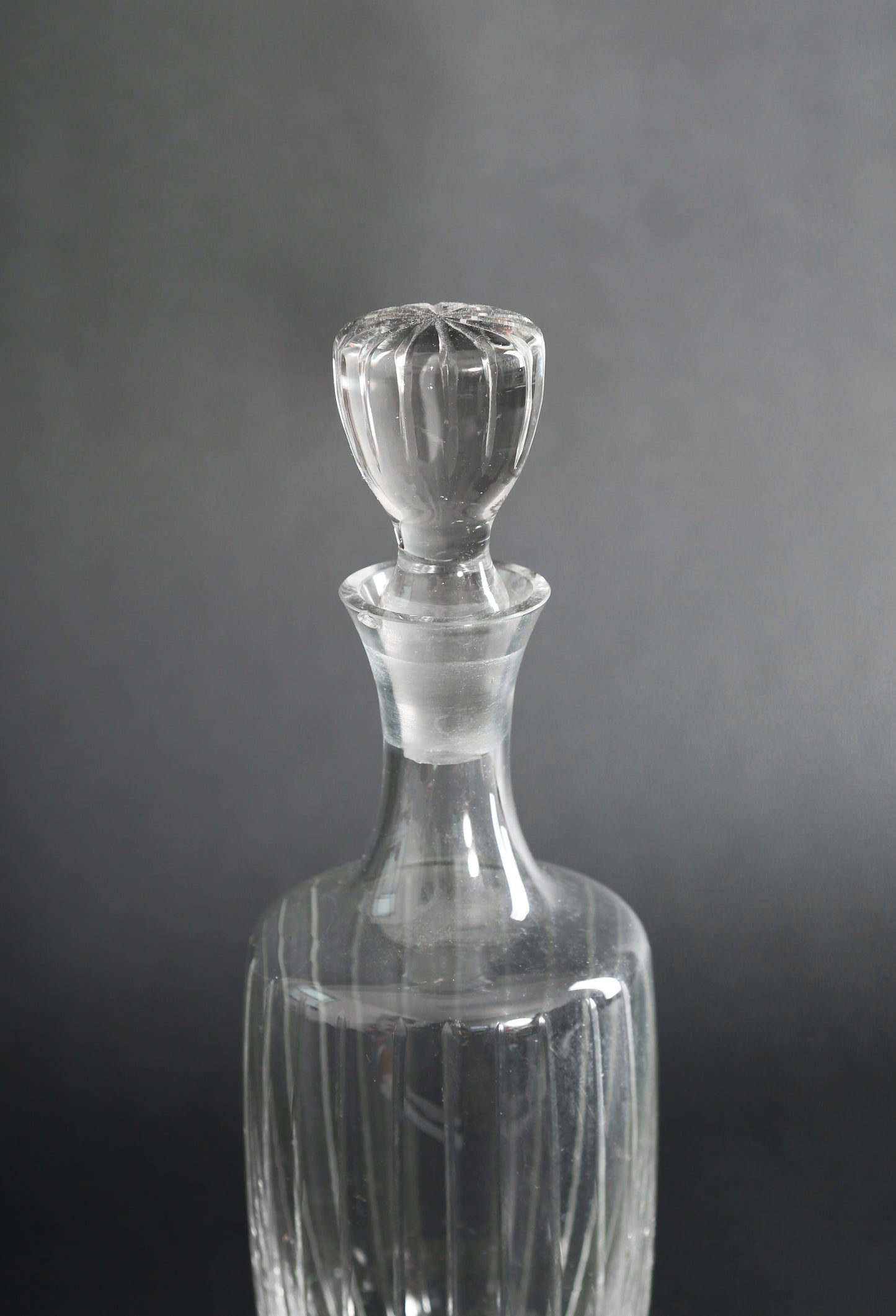 Antique Baccarat French Crystal Whiskey Decanter