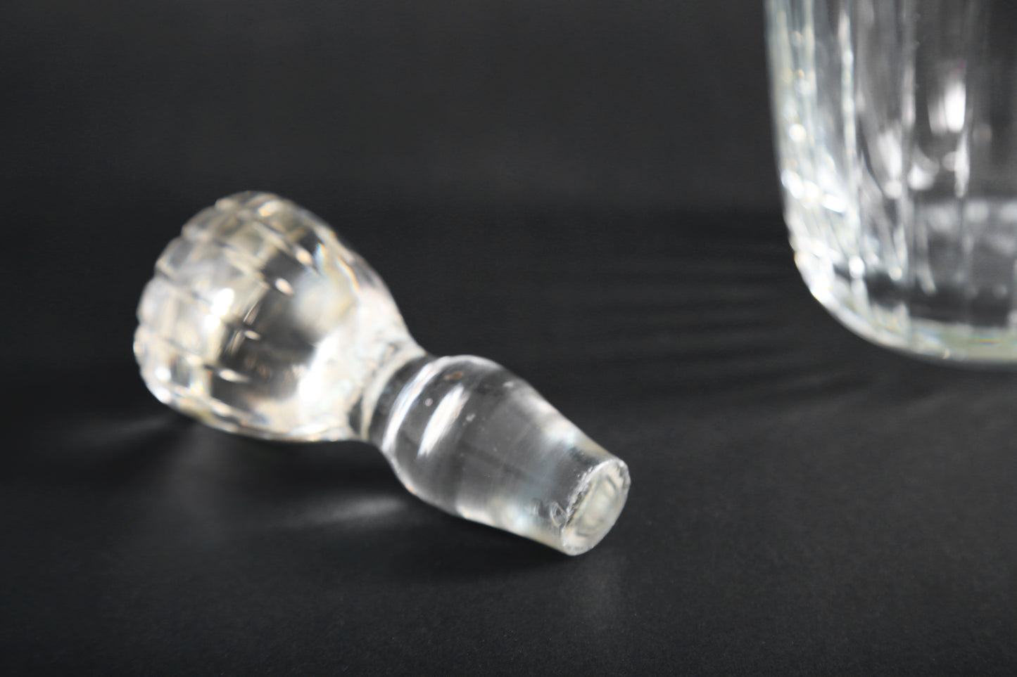 Antique Baccarat French Crystal Whiskey Decanter