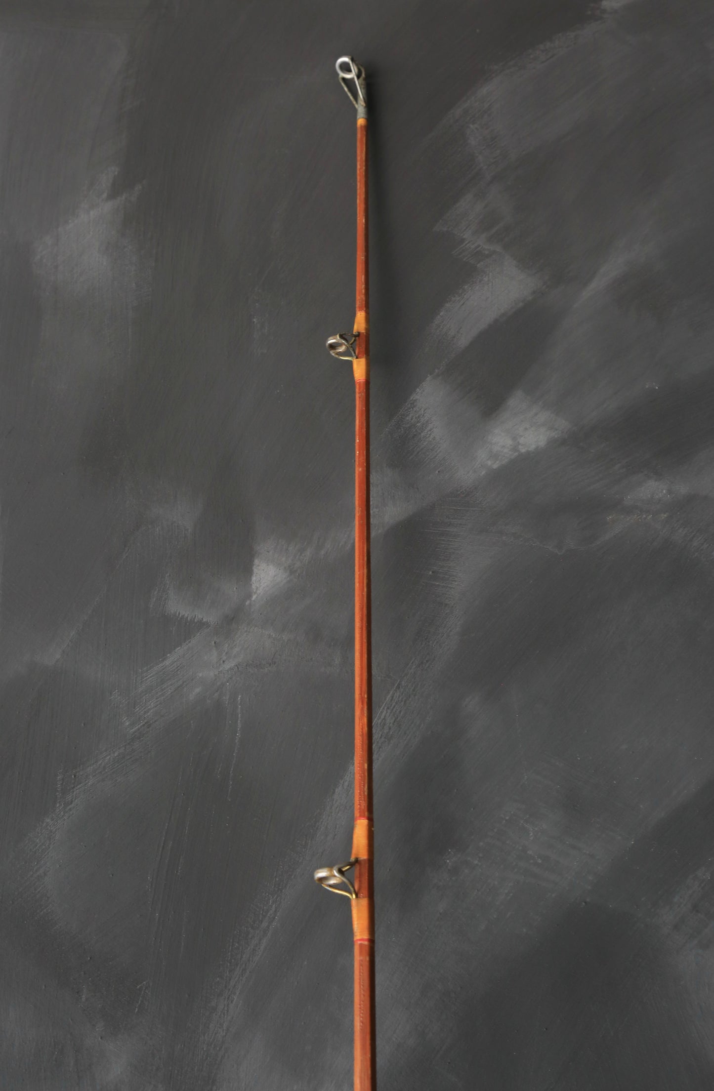 Antique 1900s Bamboo + wood fishing rod