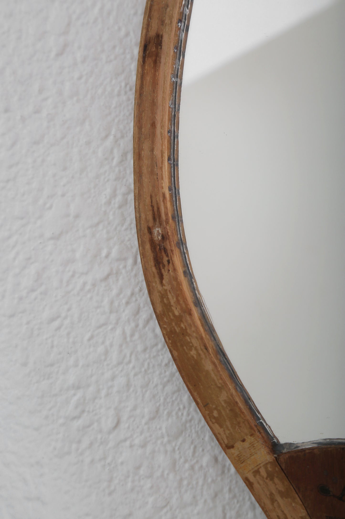 Antique 1900s "The Park" by Wright & Ditson Mirror Tennis Racket wall art gallery wall