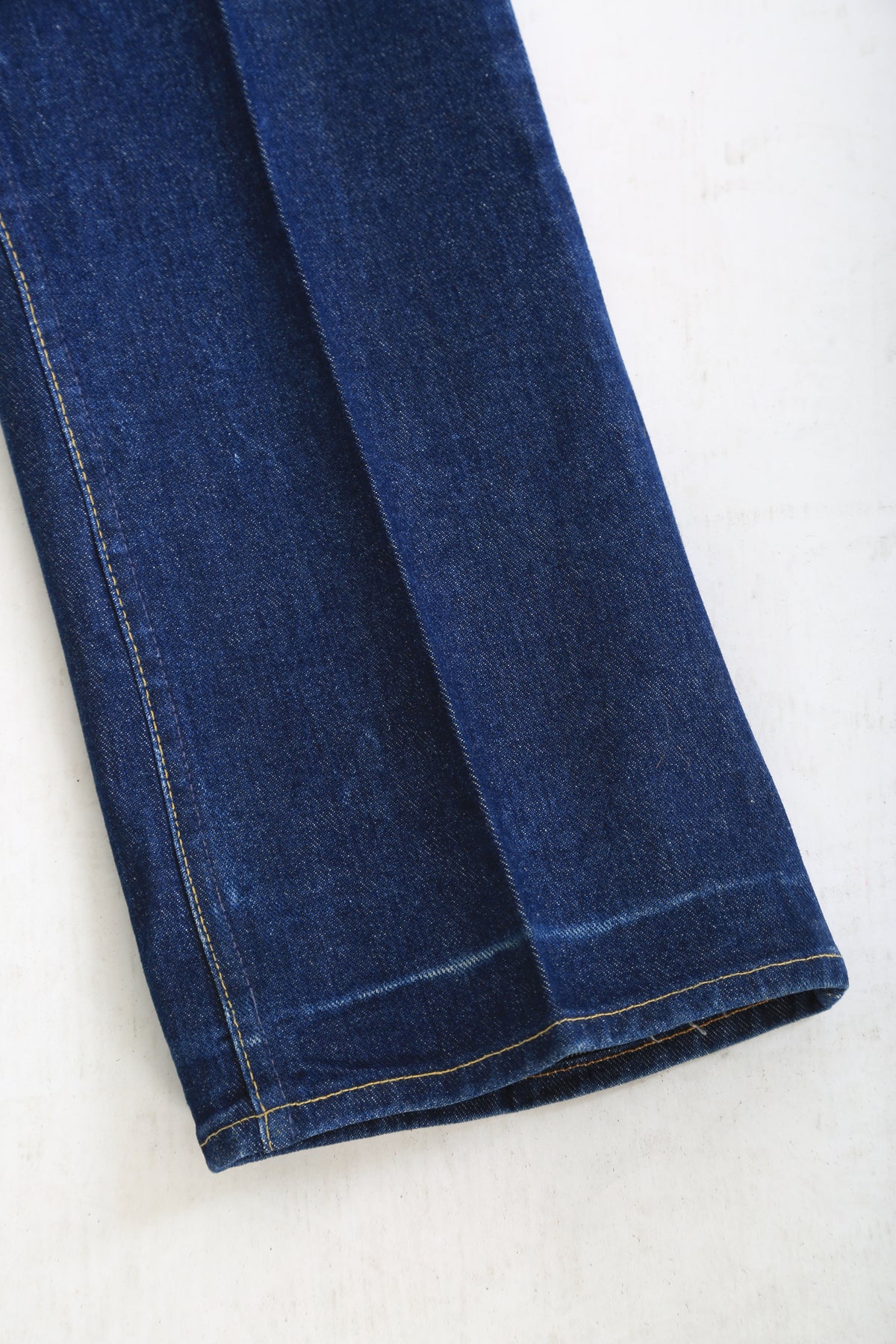 Vintage 70s Lee riders indigo denim jeans 33 x 32 | Deadstock Lee Jeans