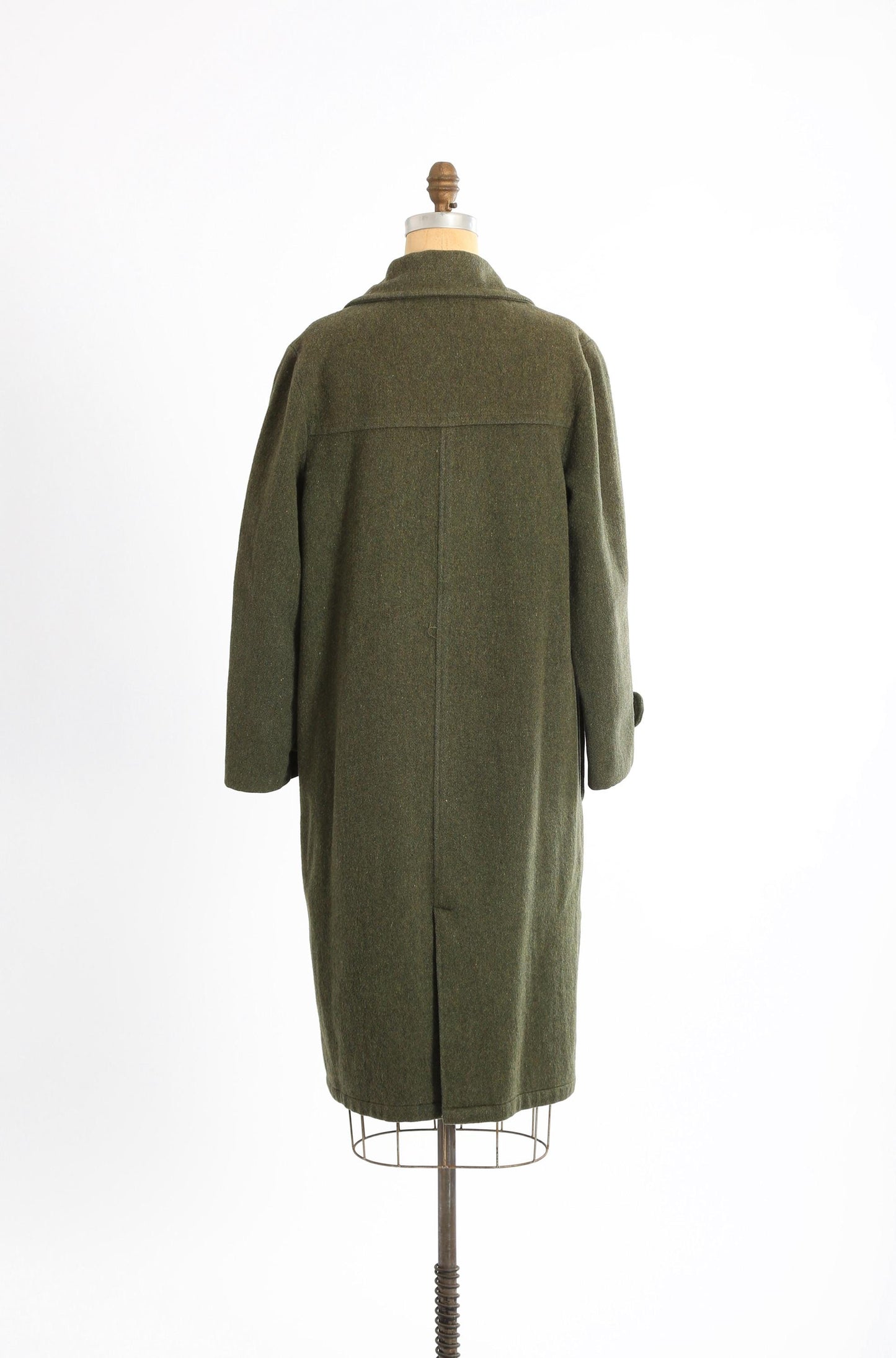 40s Dufflecoat | Vintage 1940s Valmeline West German green wool Duffle coat