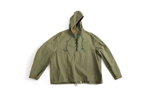 Military issue OD Parka | U.S.N. Foul weather deck jacket parka
