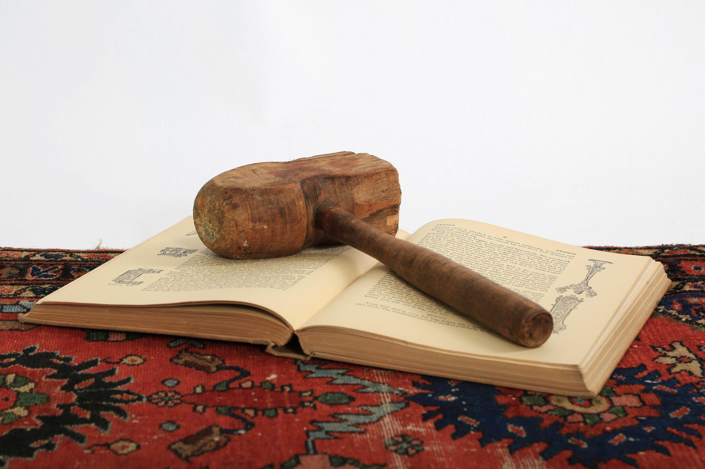 Antique Vintage wood Mallet
