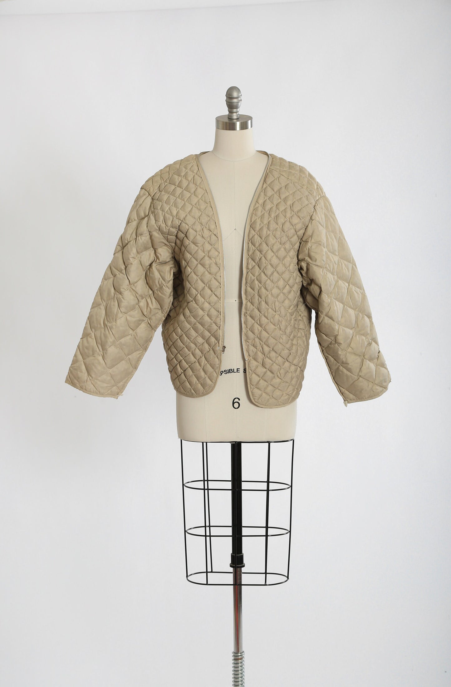 Quilted down filled liner jacket