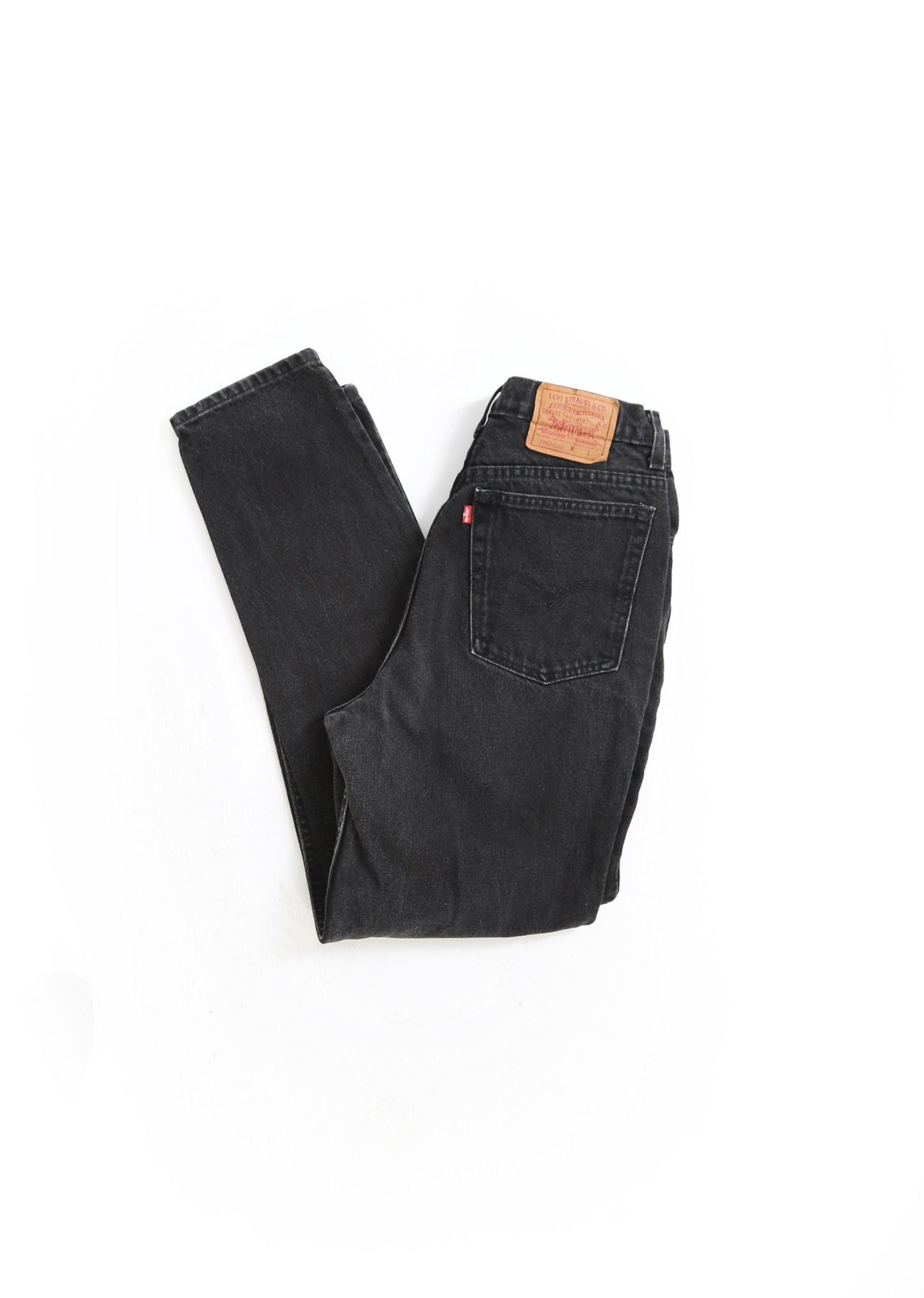 Vintage 90s black Levis USA W29 L30
