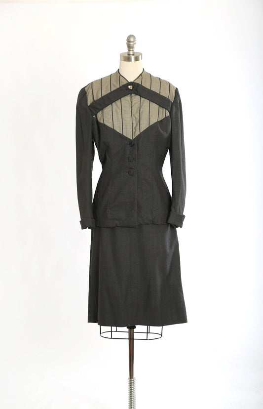 40s Lilli Ann suit | Vintage 1940s Lilli Ann wool skirt suit