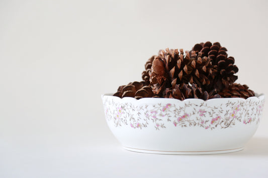 Vintage French Limoges floral Bowl
