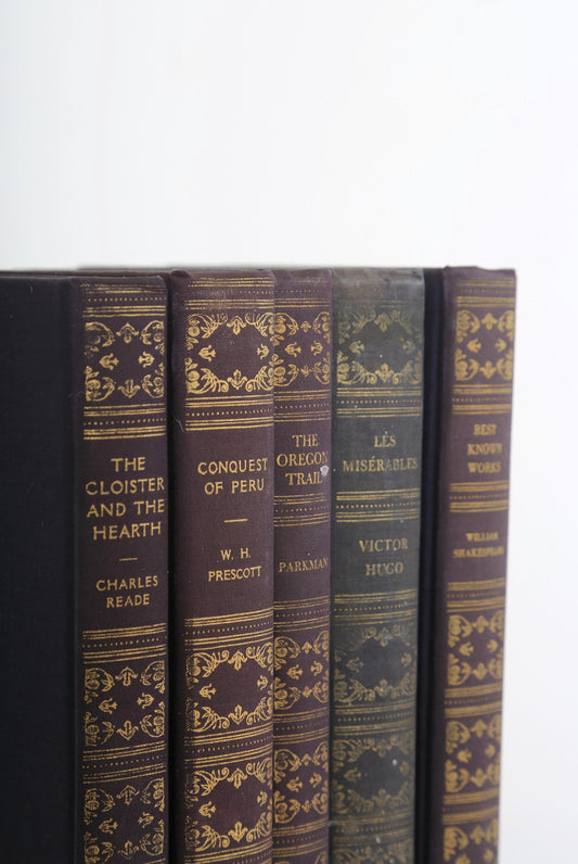 Vintage The BOOK LEAGUE of AMERICA Set of 5 Classics books