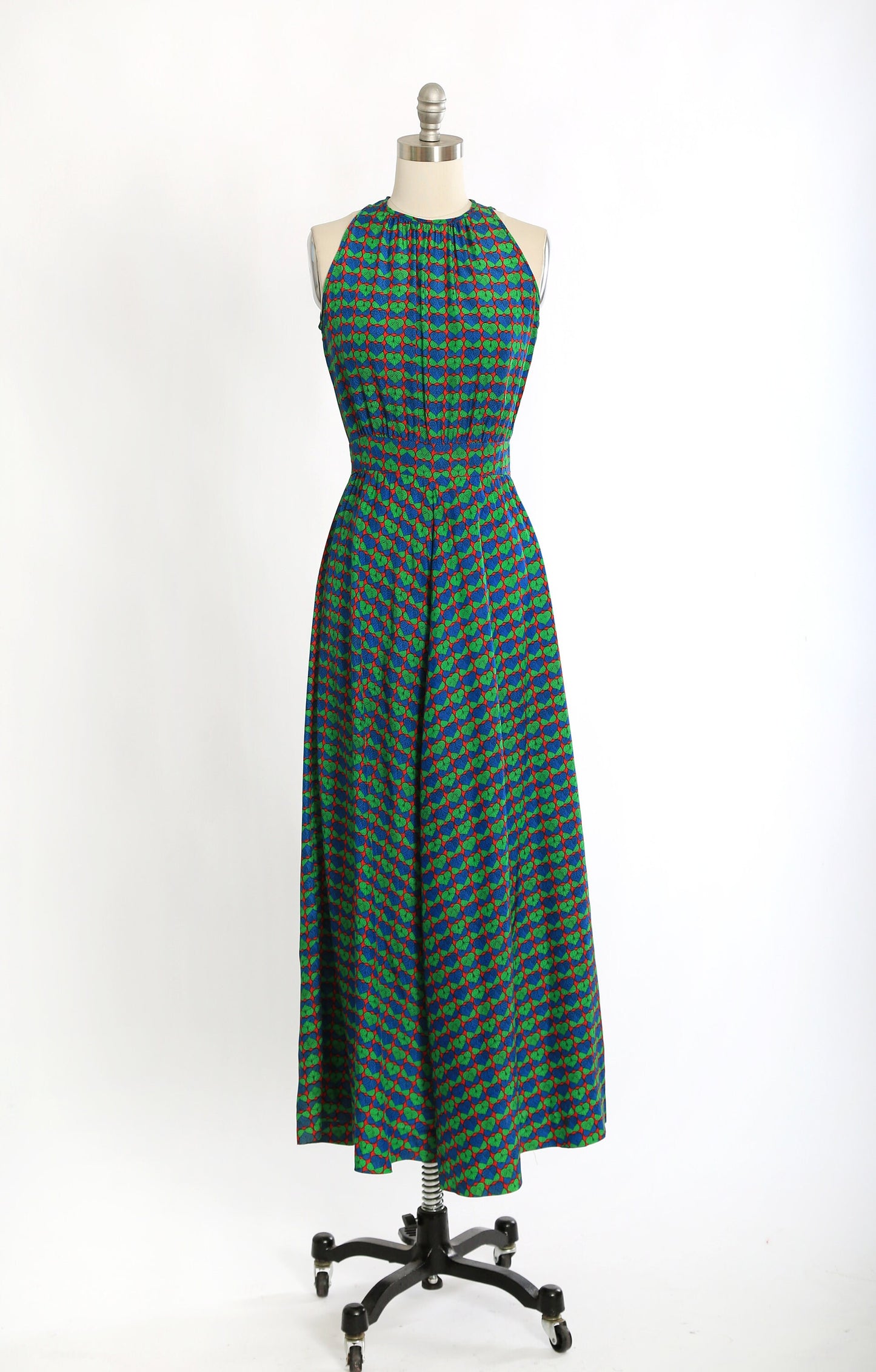 60s Lanz dress | Vintage 1960s Lanz Heart print maxi dress