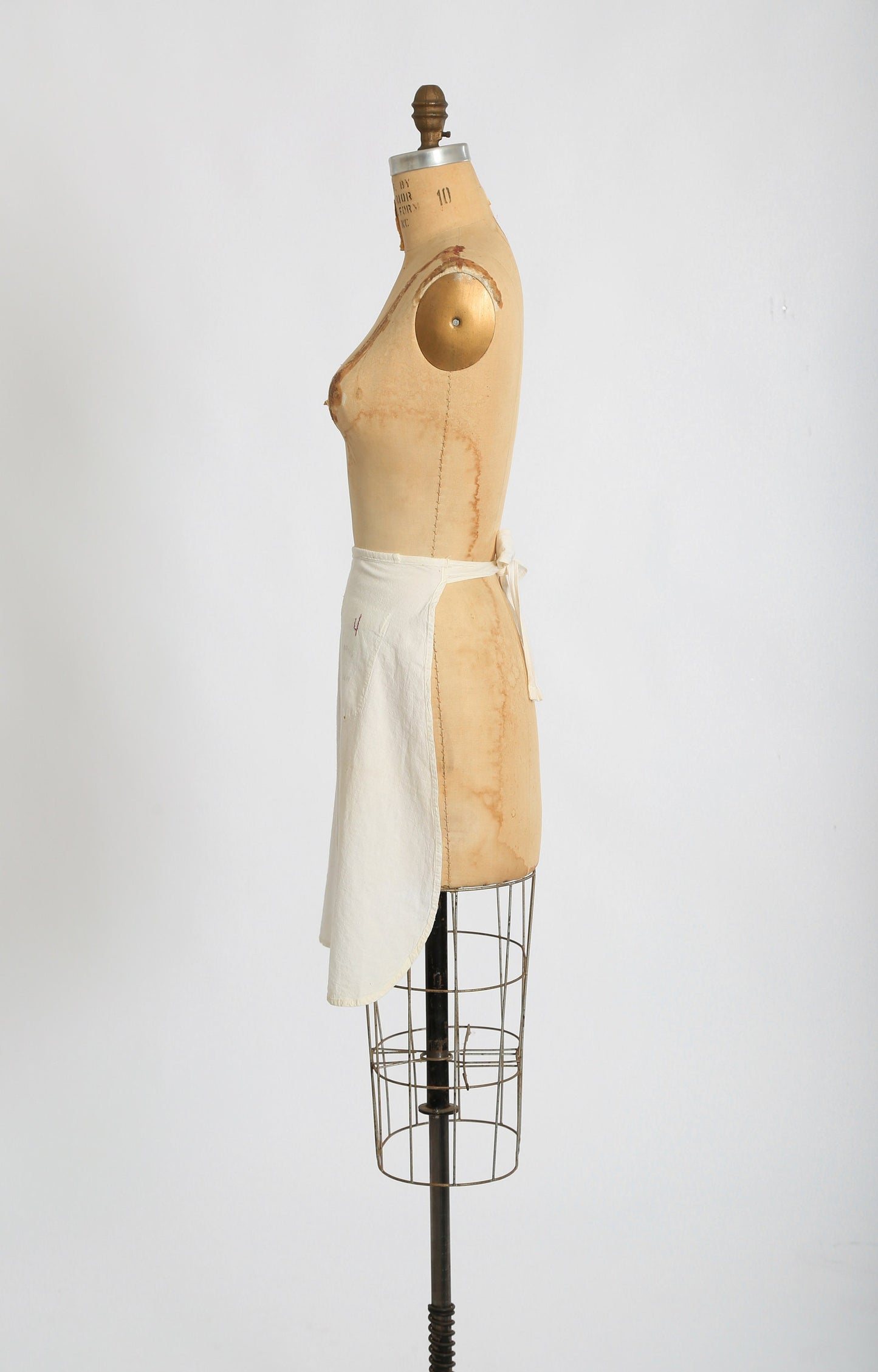 Vintage 1940s WWII U.S. Army Medical dept. cotton half apron
