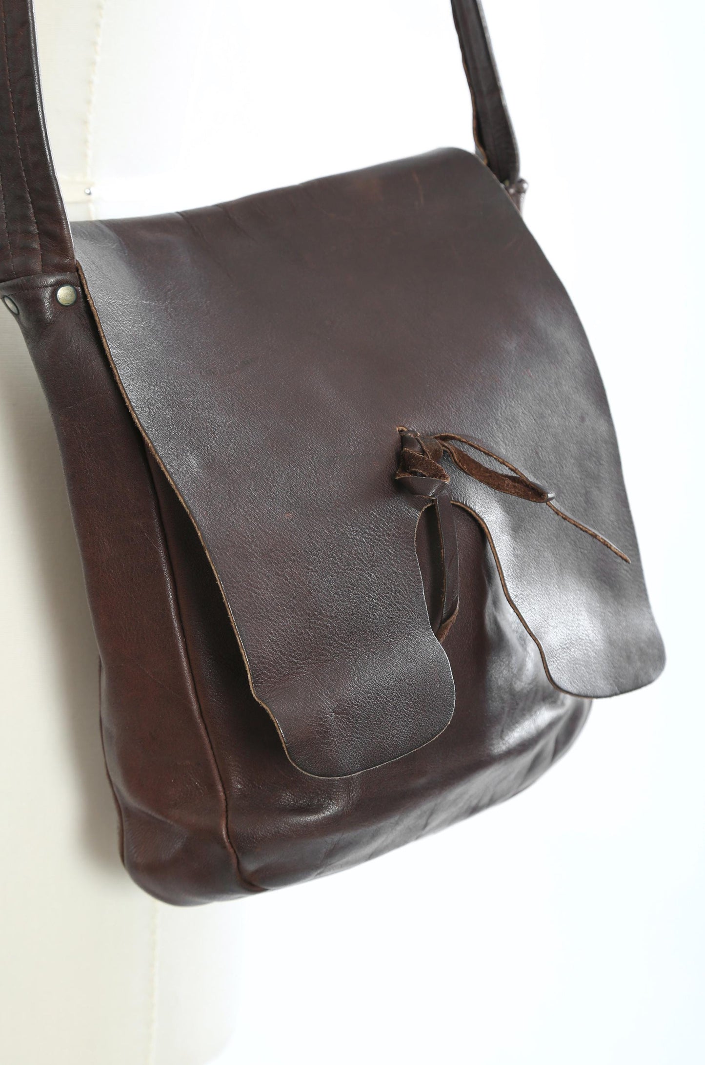 Vintage 60s Brown leather purse