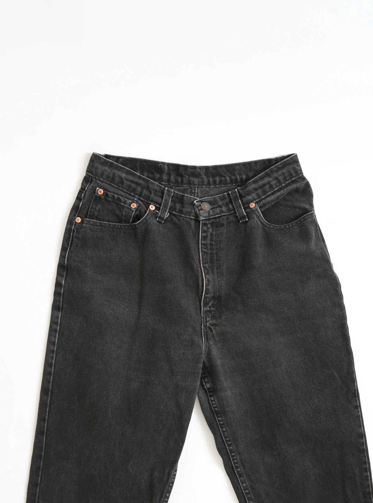 Vintage 90s black Levis USA W29 L30