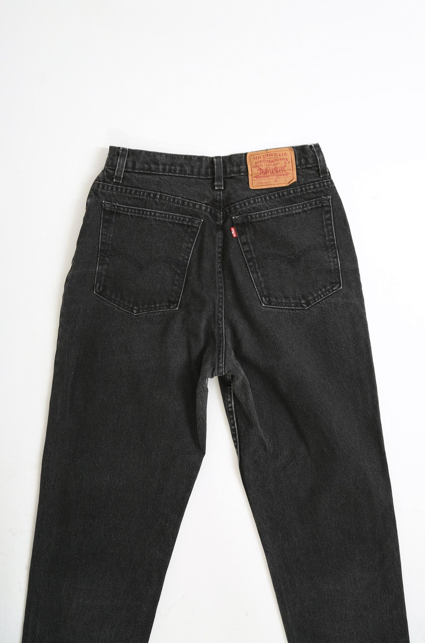 Vintage 90s black Levis USA W29 L30