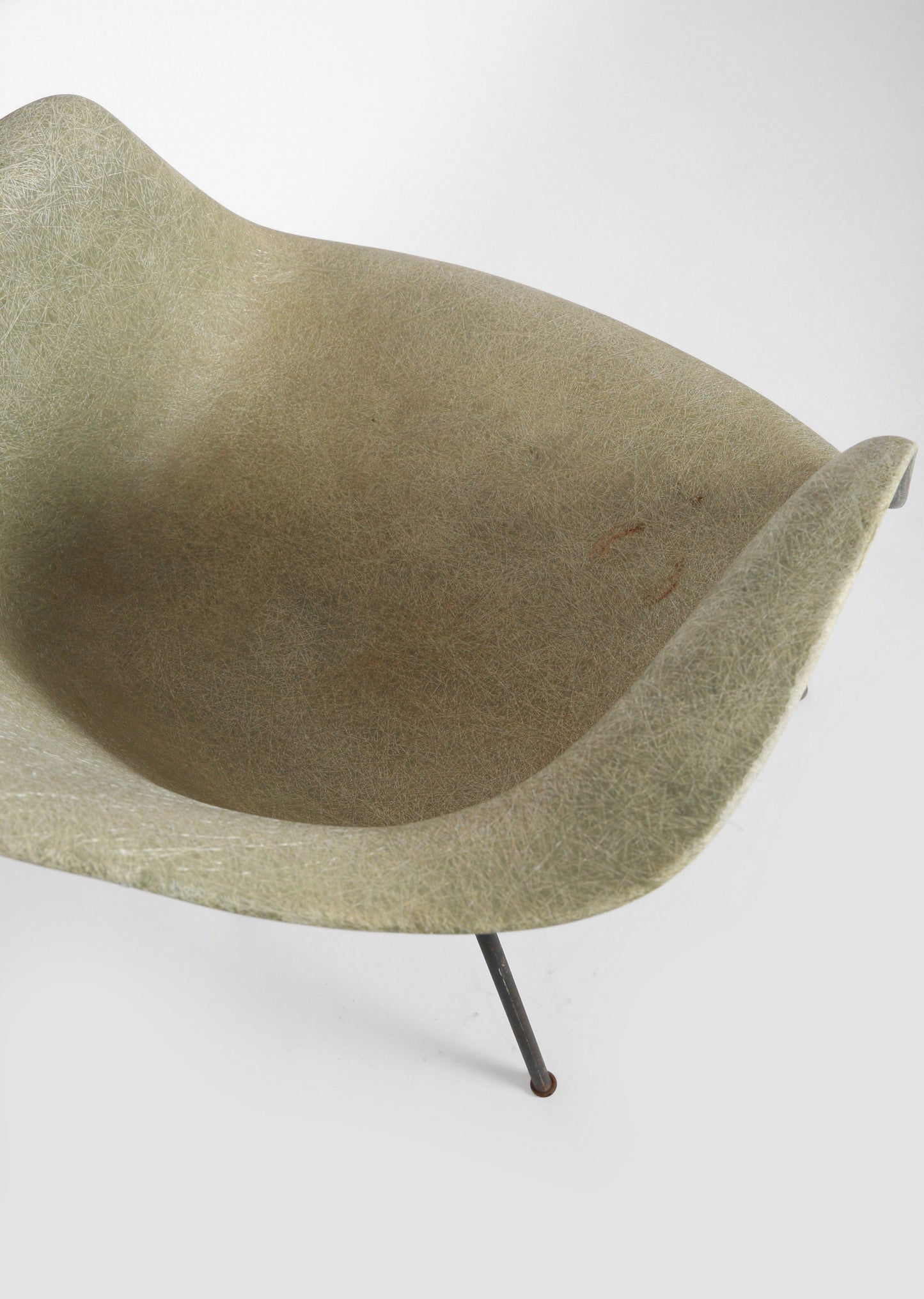 Eames DAX chair | Vintage 50s Mid Century Modern Eames "Greige" shell chair | 1950s 1st generation shell chair