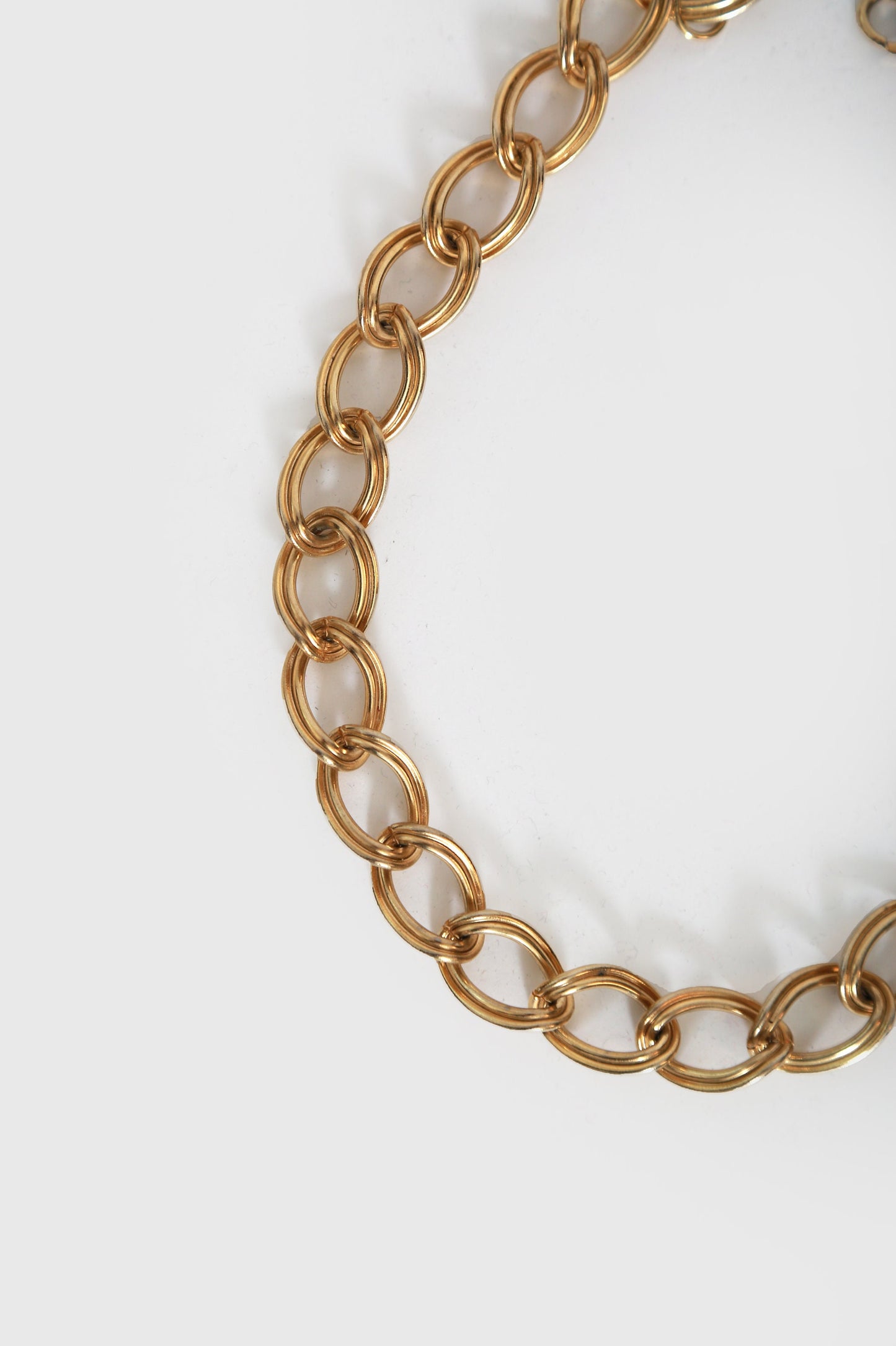 Vintage 90s chunky gold Chain Necklace