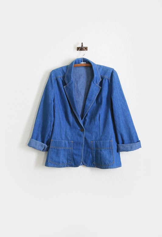 70s LEVIS denim blazer