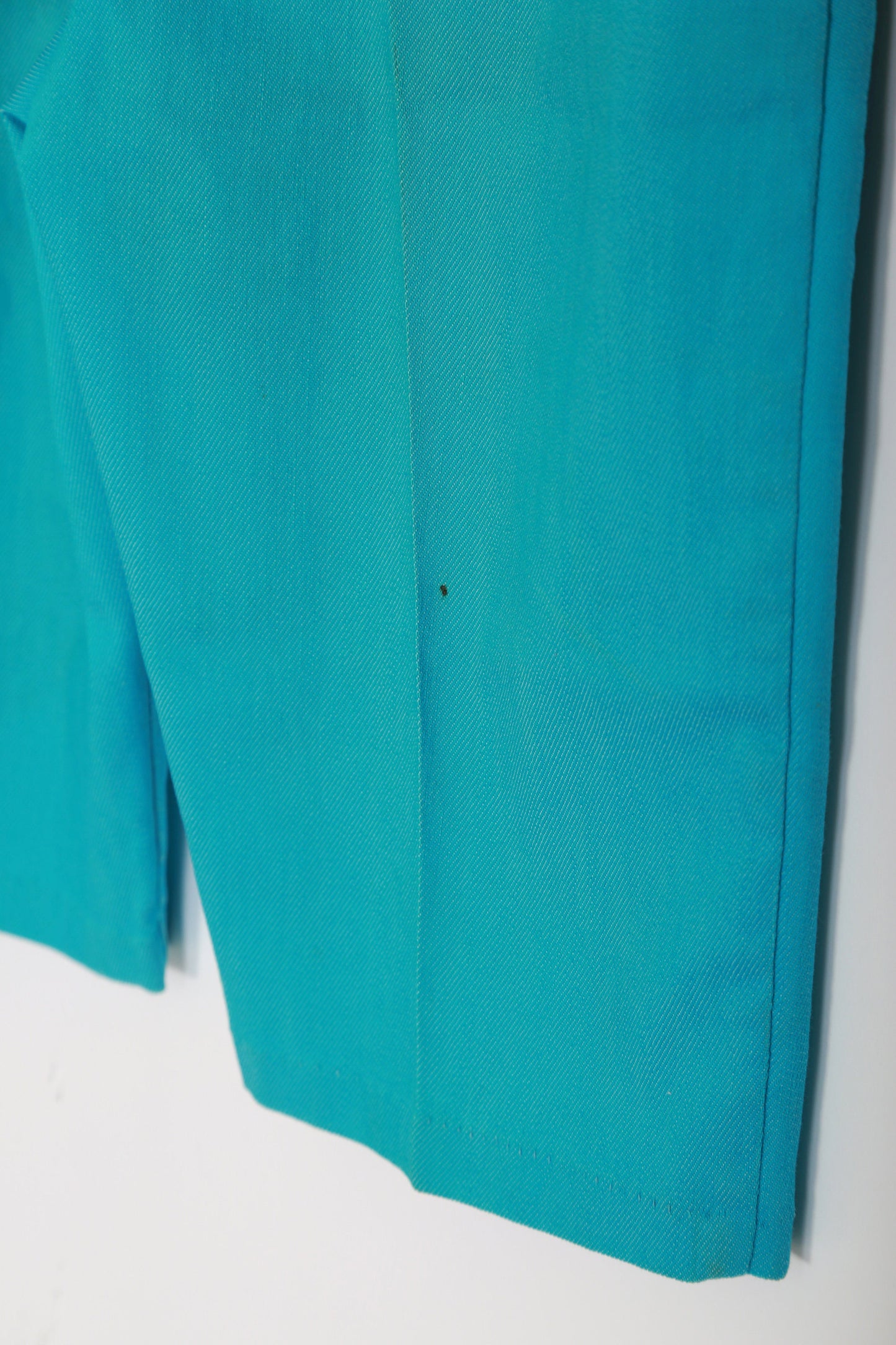 Vintage 60s blue high waist shorts | 1960s Glenbrooke shorts