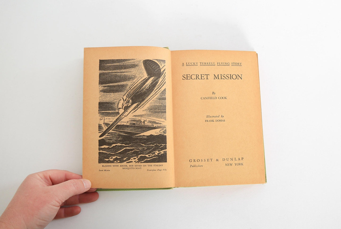 1943 SECRET MISSION by Canfield Cook | A Lucky Terrell Flying story