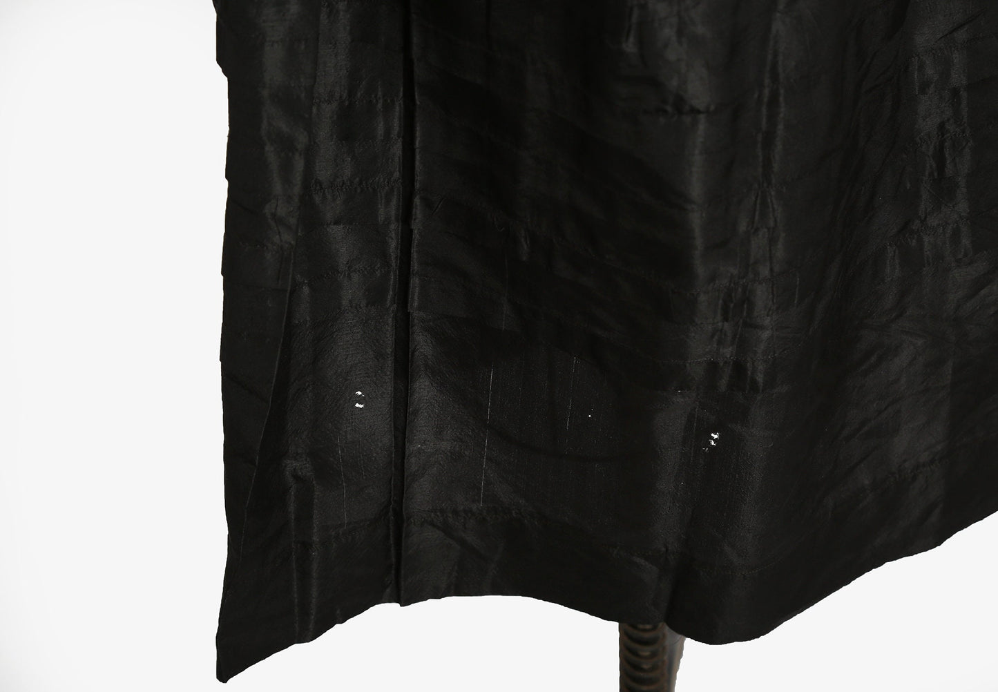 Antique Vintage Edwardian silk black dress