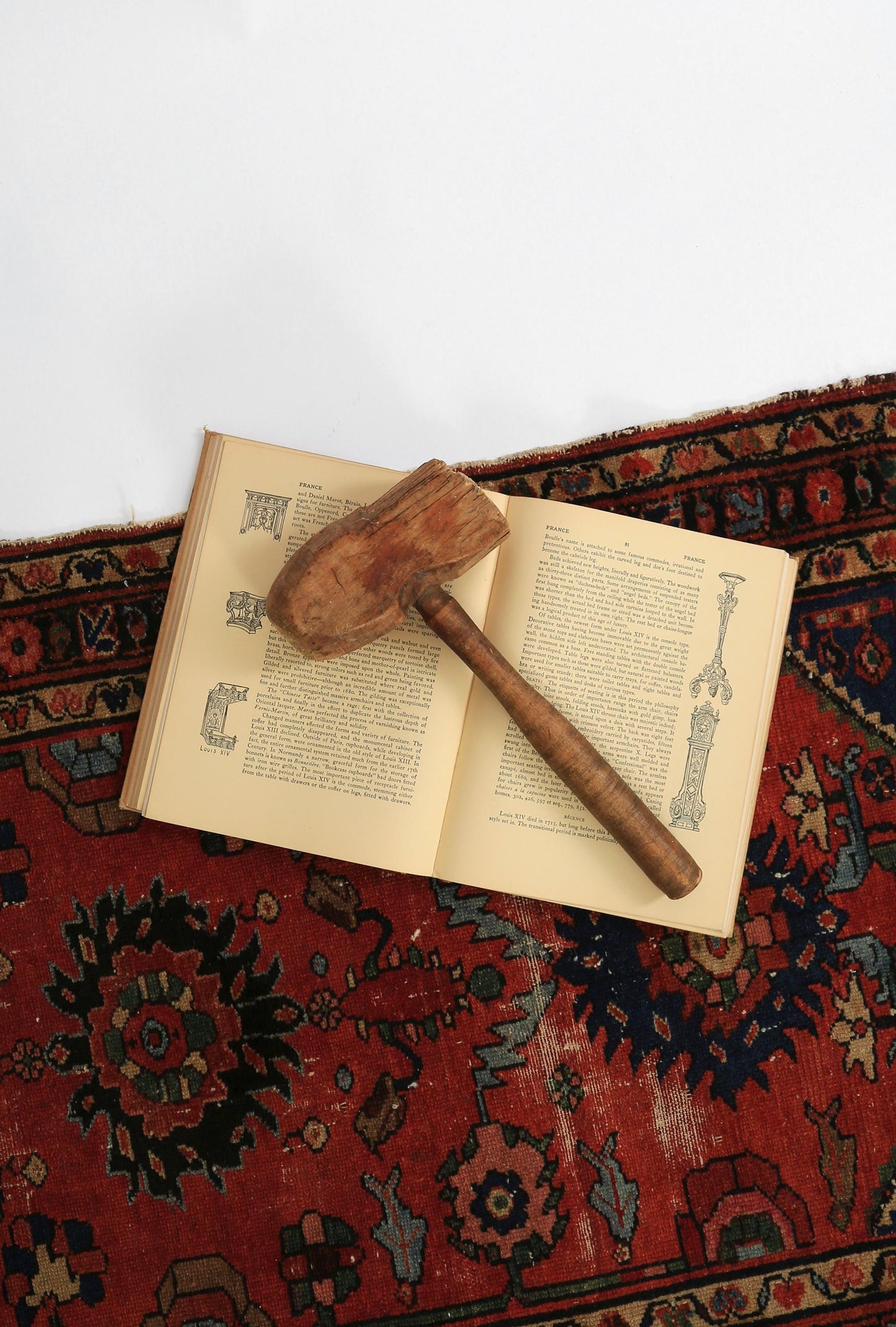 Antique Vintage wood Mallet