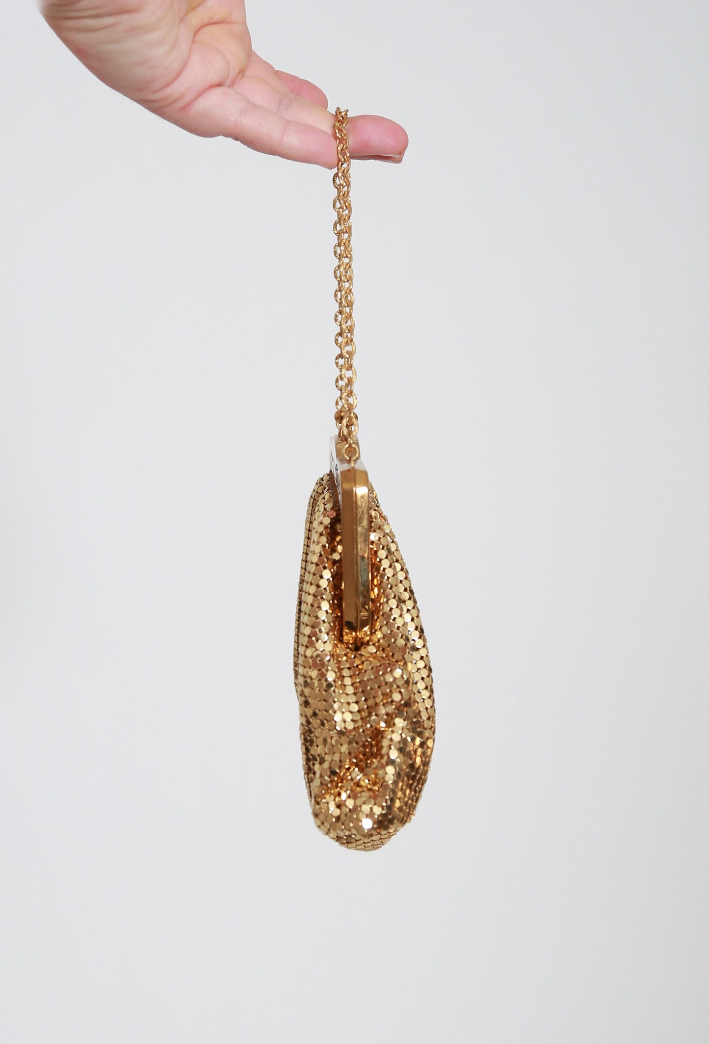 50s Whiting & Davis Gold mesh purse