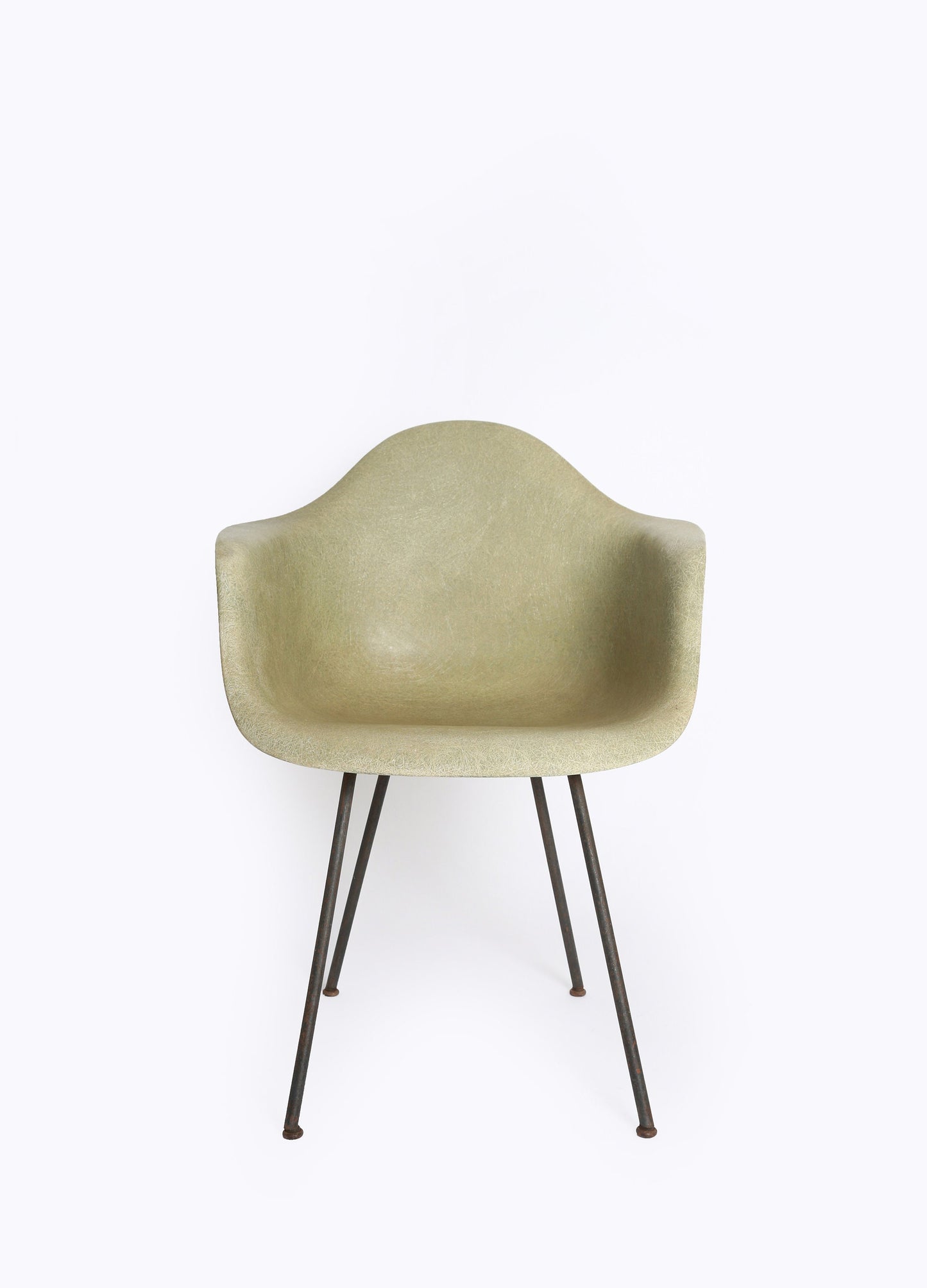 Eames DAX chair | Vintage 50s Mid Century Modern Eames "Greige" shell chair | 1950s 1st generation shell chair