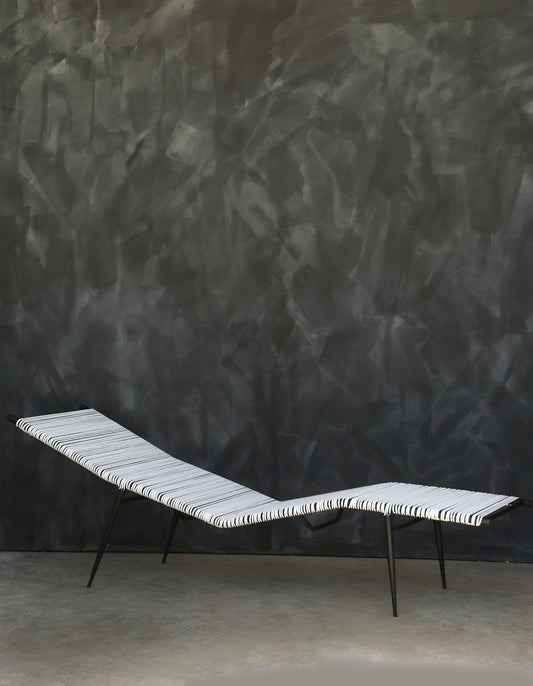 Walter Lamb Surfline lounger | Vintage Walter Lamb outdoor lounge chair