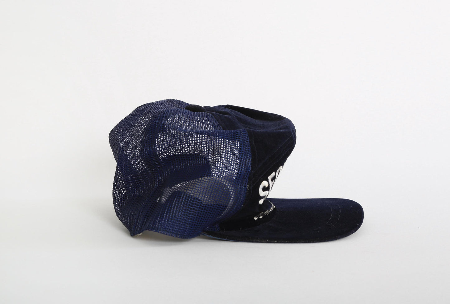 Vintage 88 Olympics snapback |  1980s SEOUL KOREA '88 Olympics embroidered blue velvet snapback hat