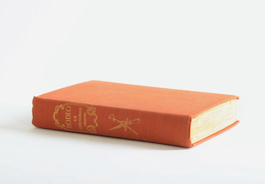 Vintage Cowboy Book | 1936 RODEO by R.B. Cunninghame