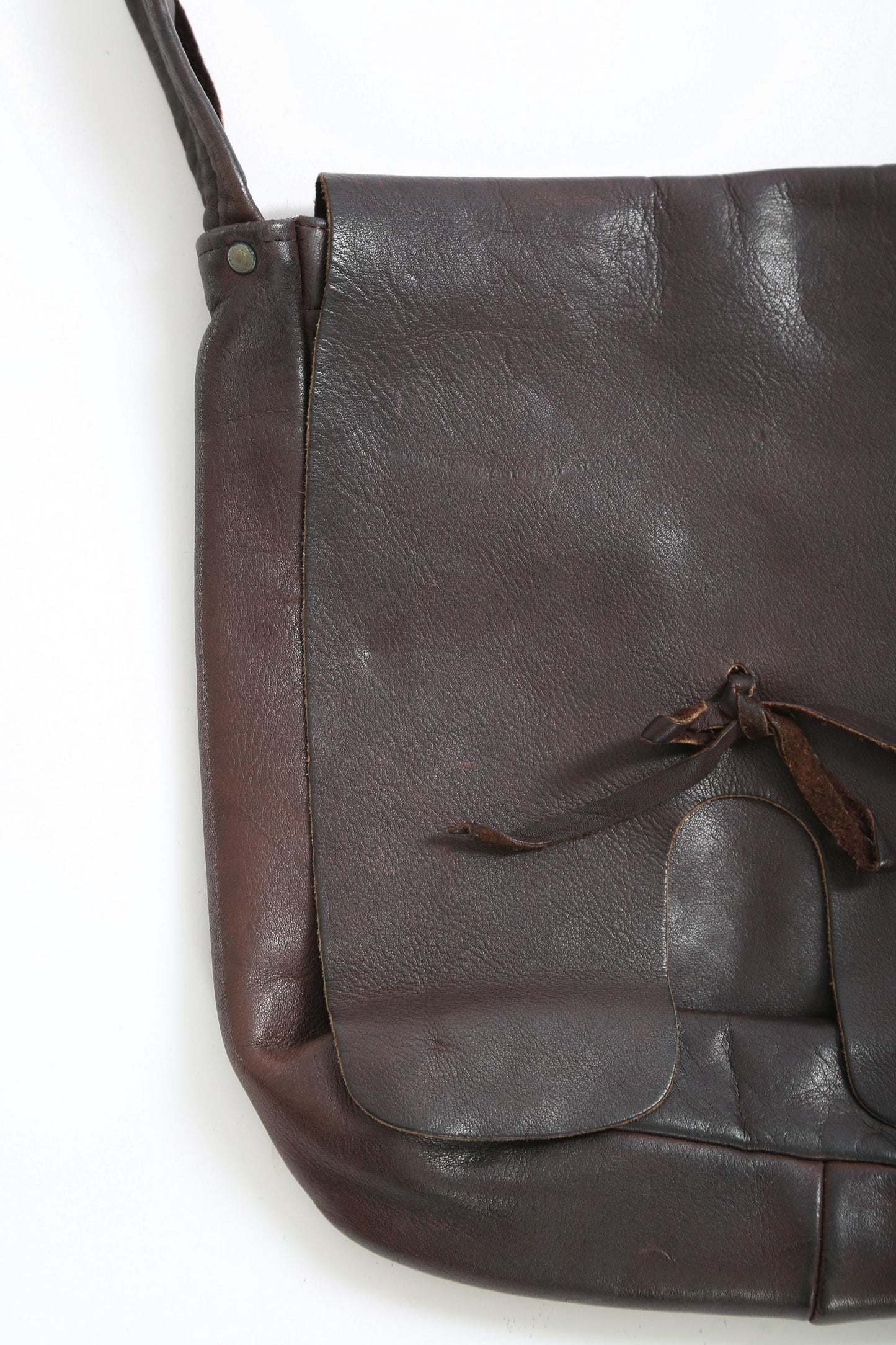 Vintage 60s Brown leather purse