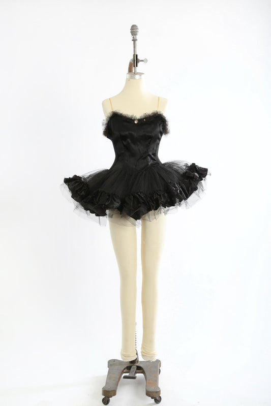 1940s black tulle BALLERINA COSTUME Costume | Woman's 1940s costume