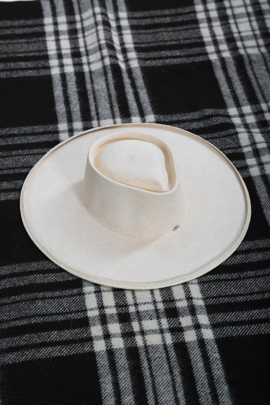 Vintage wide brim sun hat
