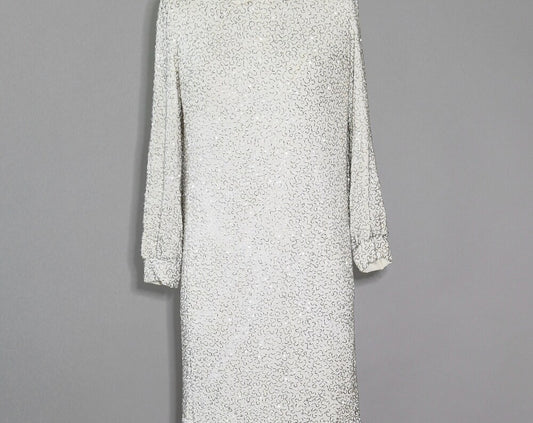 60s Couture beaded dress